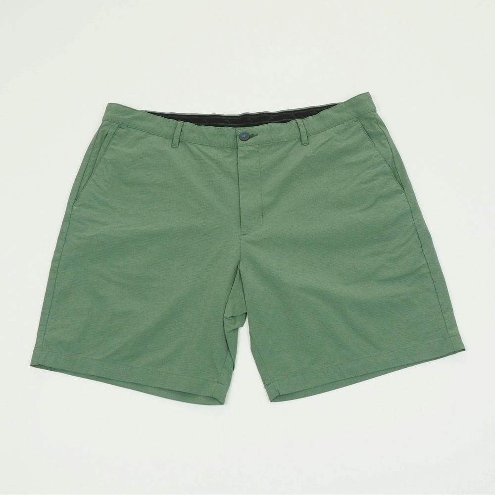Tommy Bahama Chip Shot IslandZone Golf Chino Shorts Mens 40 Green Flat Walk